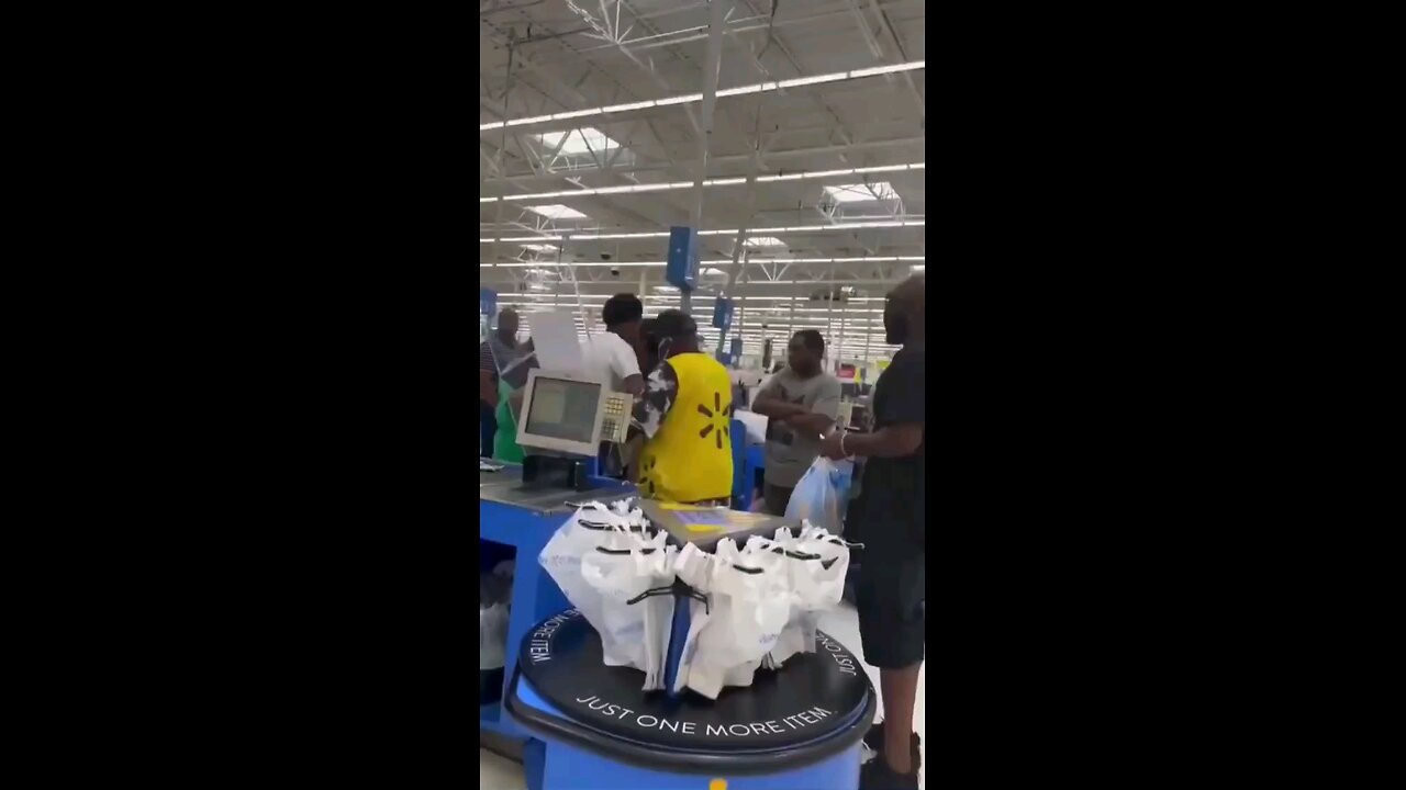 Wal-Mart Fight