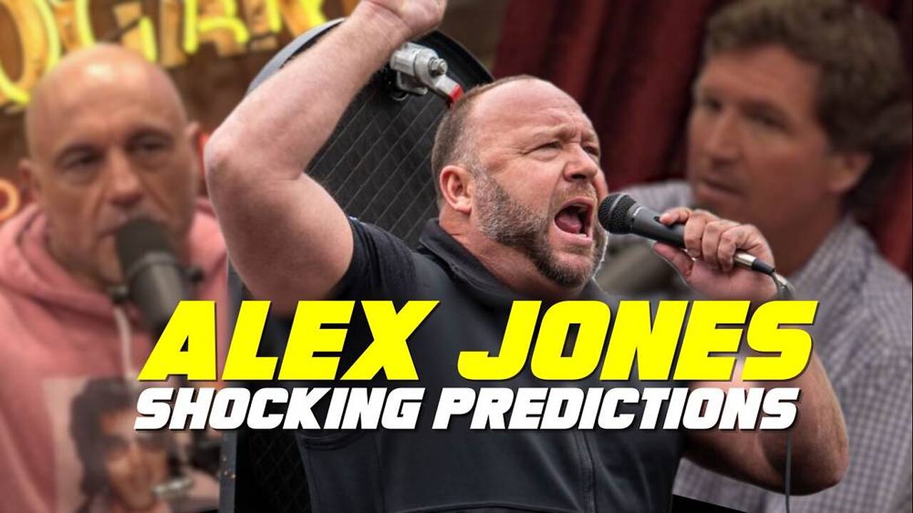 Tucker Carlson & Joe Rogan Are Blown Away By The Many Shocking Predictions Of Alex Jones