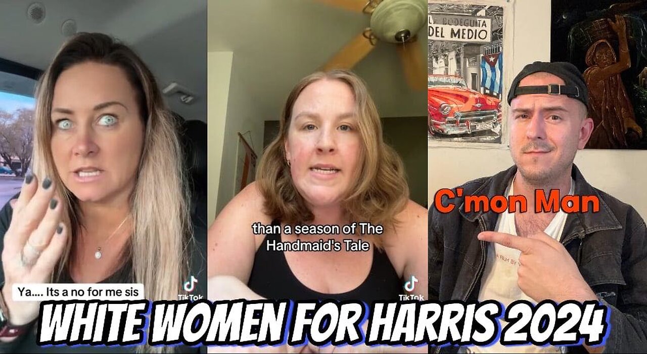 The white women for Kamala Harris zoom call