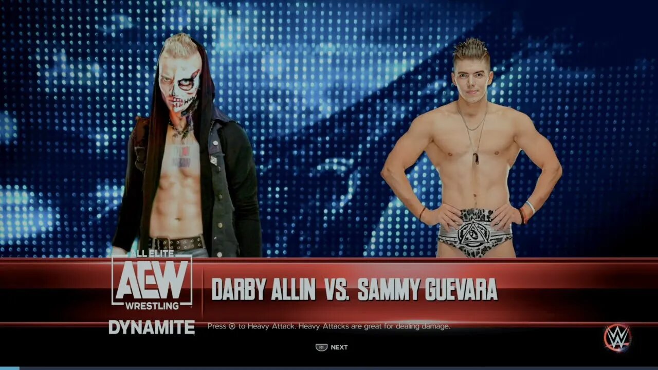 AEW Dynamite Darby Allin vs Sammy Guevara in the Pillars Tournament Finals