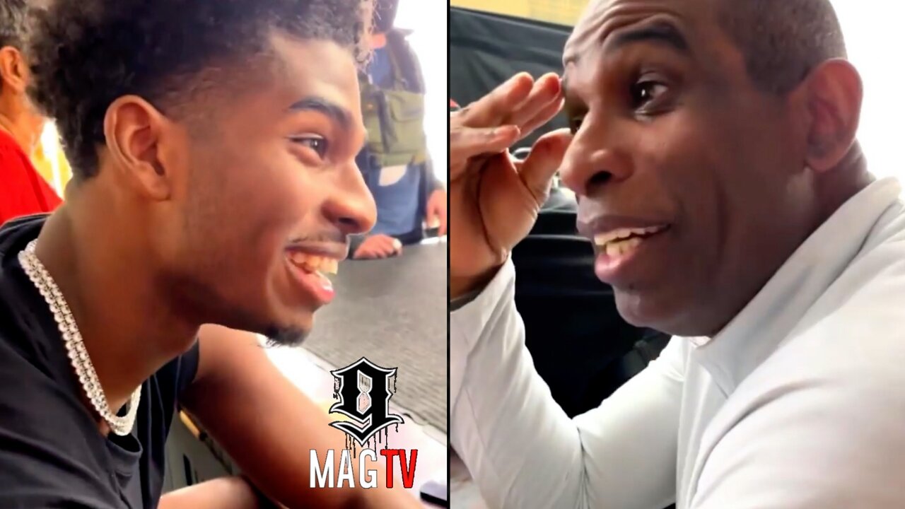 Deion Sanders Son Shedeur Jokes About His Missing Toes! 😂