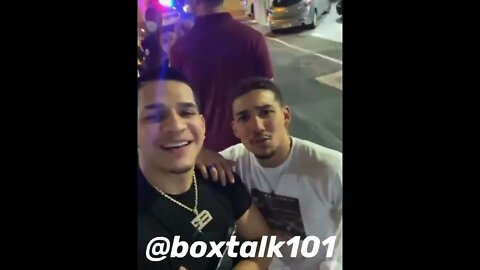 Teofimo Lopez & Edgar Berlanga Go Live In Miami