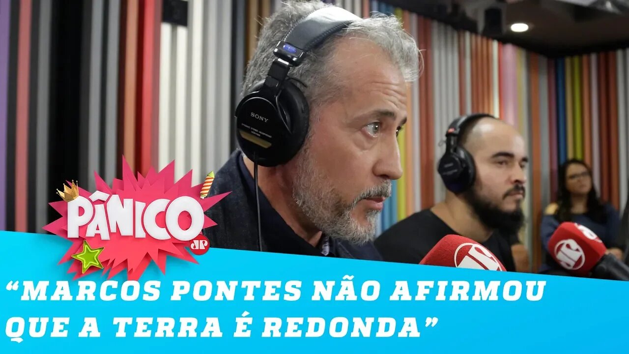 Astronauta Marcos Pontes NÃO AFIRMOU que a Terra é redonda, diz terraplanista