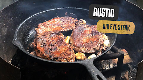 Rustic - Rib Eye Steak