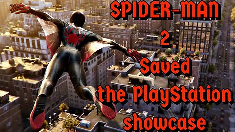 Insomniac saved the PlayStation showcase for me #spiderman #spiderman2 #sony #gaming #games #ps5