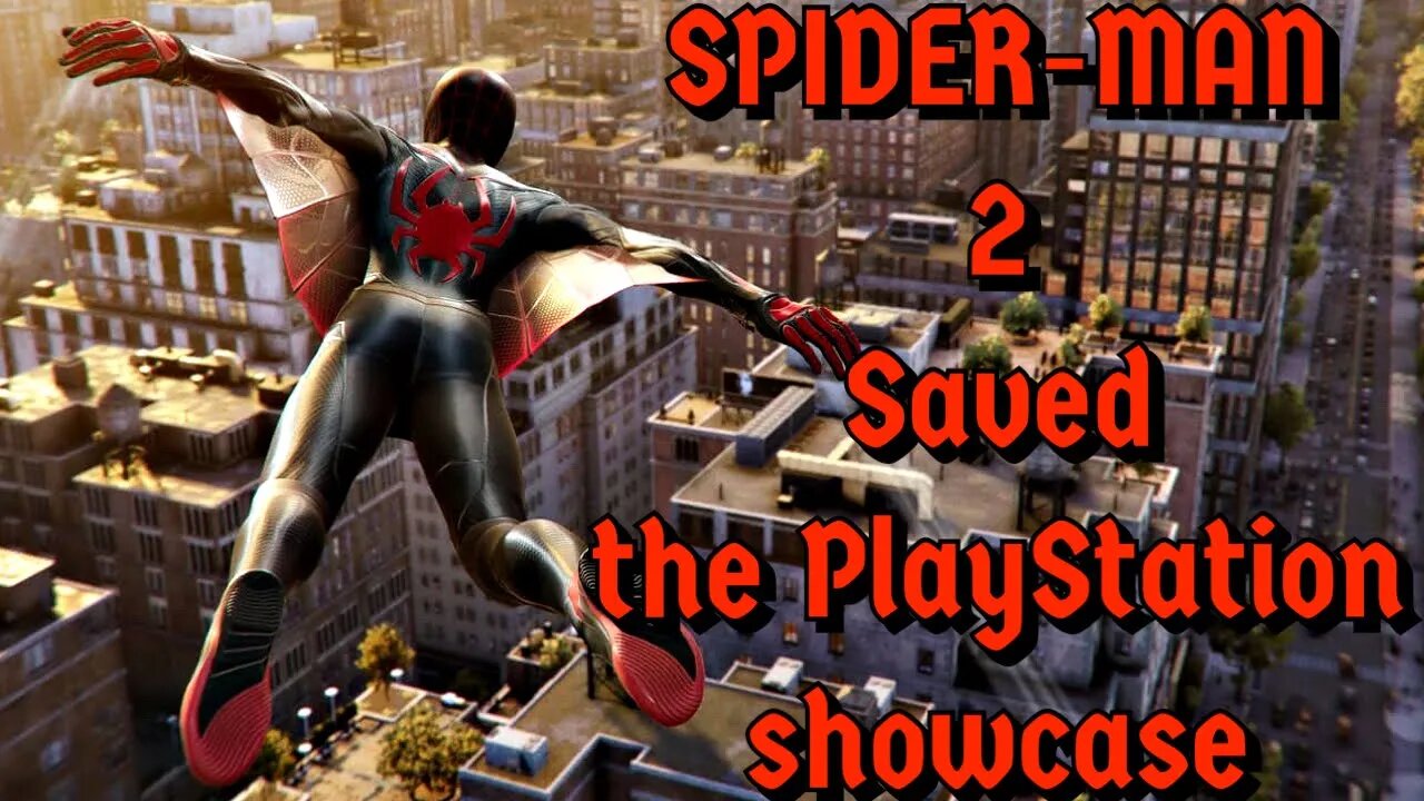 Insomniac saved the PlayStation showcase for me #spiderman #spiderman2 #sony #gaming #games #ps5