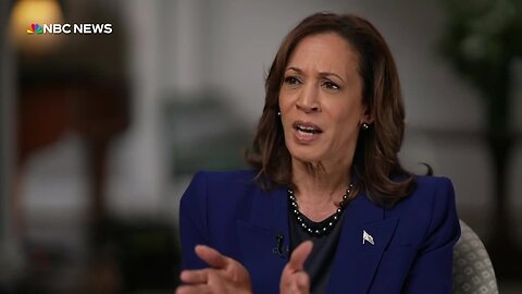 Kamala Harris Says It May "Take Days" to Count Ballots after Election