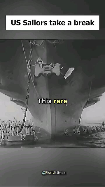 US Sailors taking a break 1943