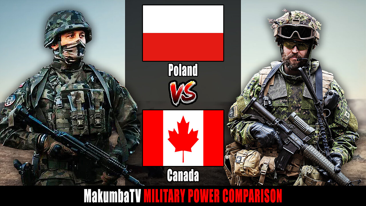 Poland vs Canada 2024/2025 | Military Power