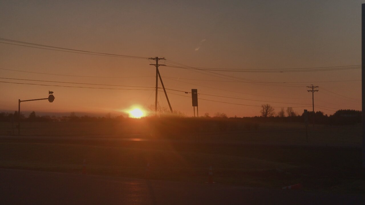 Lake Ontario Golden Sunrise