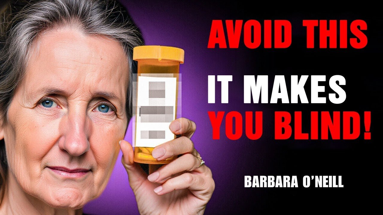 Barbara O'Neill’s Eye Health WARNING Everyone Needs to Hear! | "BIG PHARMA HID THIS!"