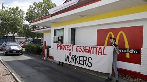 McDonald's Workers Strike Over COVID-19 Concerns