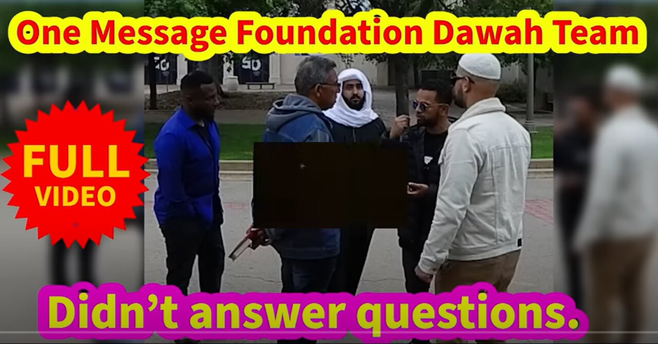 Discover the Hidden Truths of One Message Foundation's Dawah Team