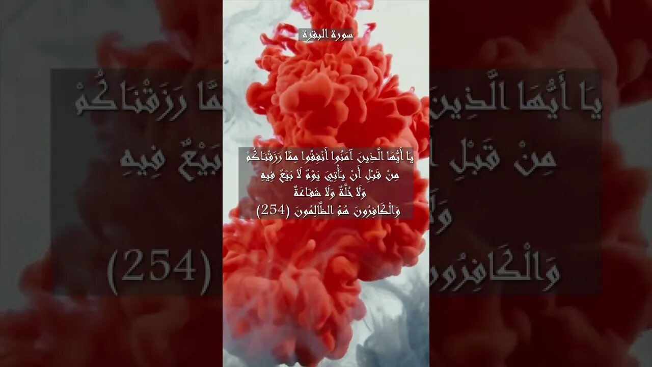 سورة البقرة الآية 254