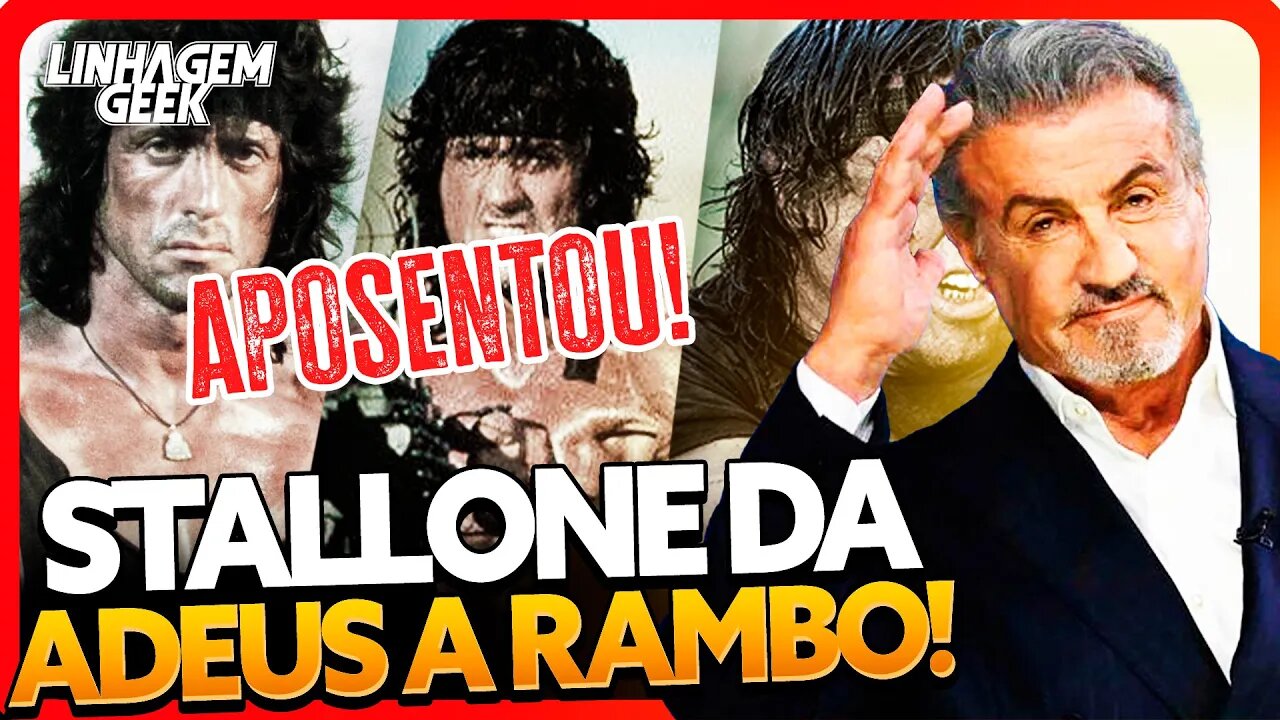 OBRIGADO POR TUDO! STALLONE DÁ ADEUS A JOHN RAMBO!