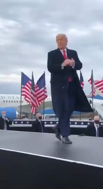 President Trump love's to be with the Patriots!