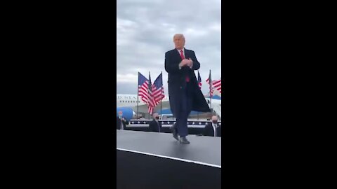 President Trump love's to be with the Patriots!