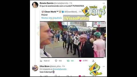 "O que tá acontecendo com o mundo? PUTAMERDA!" - @Renatajbarreto