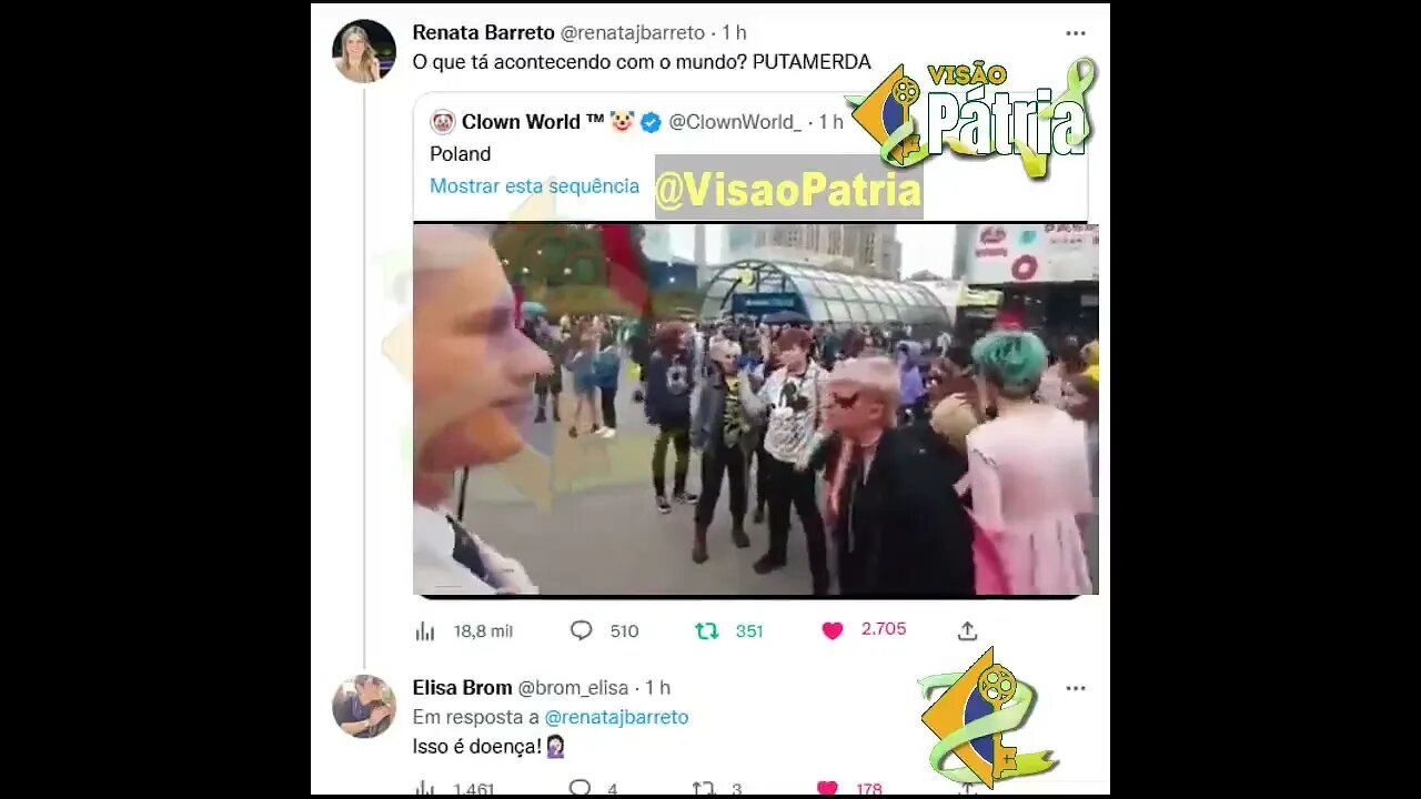 "O que tá acontecendo com o mundo? PUTAMERDA!" - @Renatajbarreto