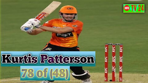 Kurtis Patterson make 50 runs in bbl highlight