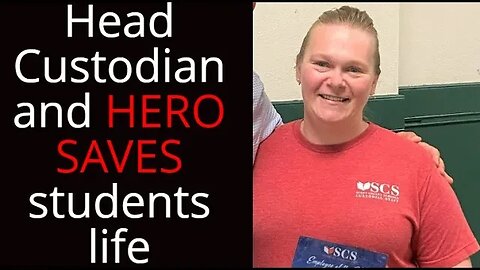 School Custodian a HERO after saving choking child