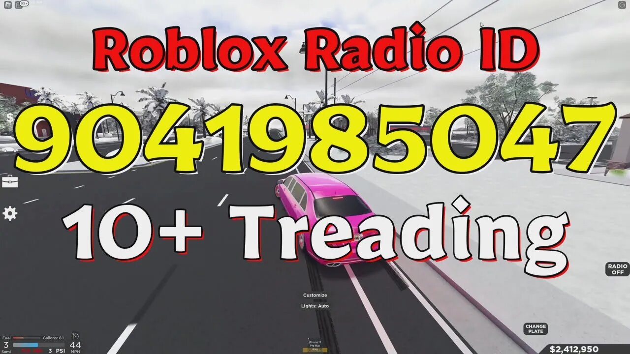 Treading Roblox Radio Codes/IDs