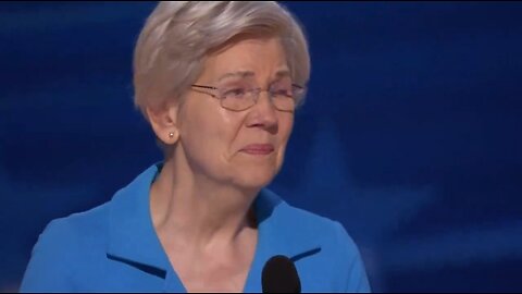 Elizabeth Warren Cries At The DNC