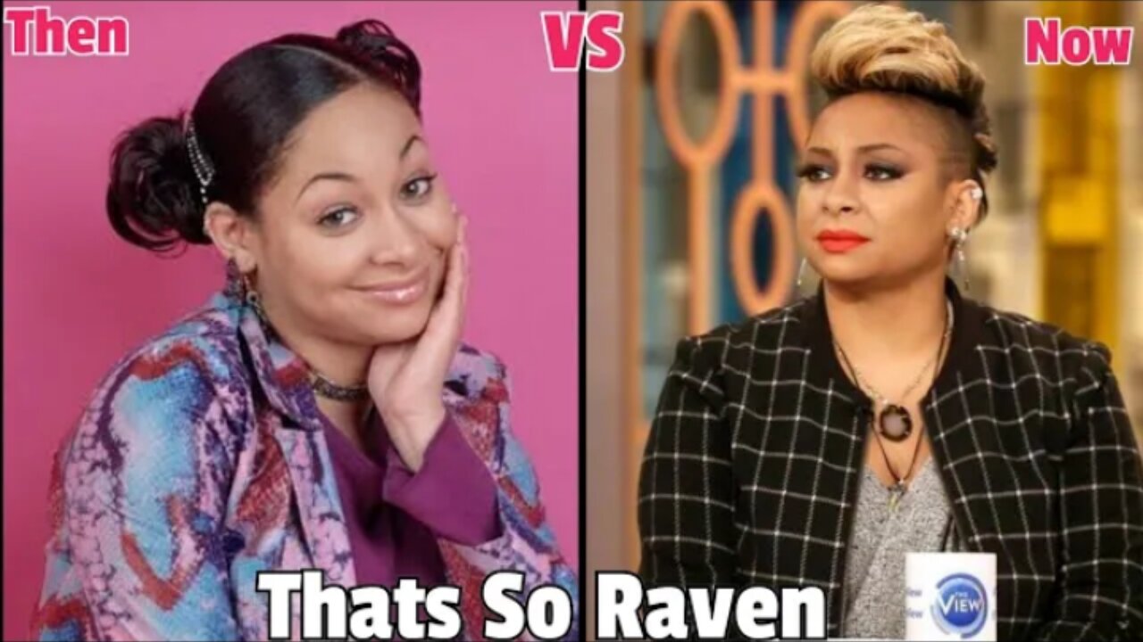 That's so Raven Cast then and now with Real names and Age