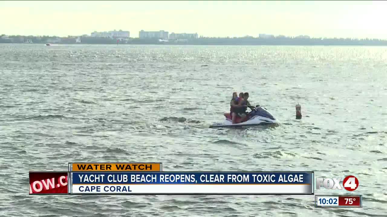 Yacht Club Beach reopens, brings traffic to local business