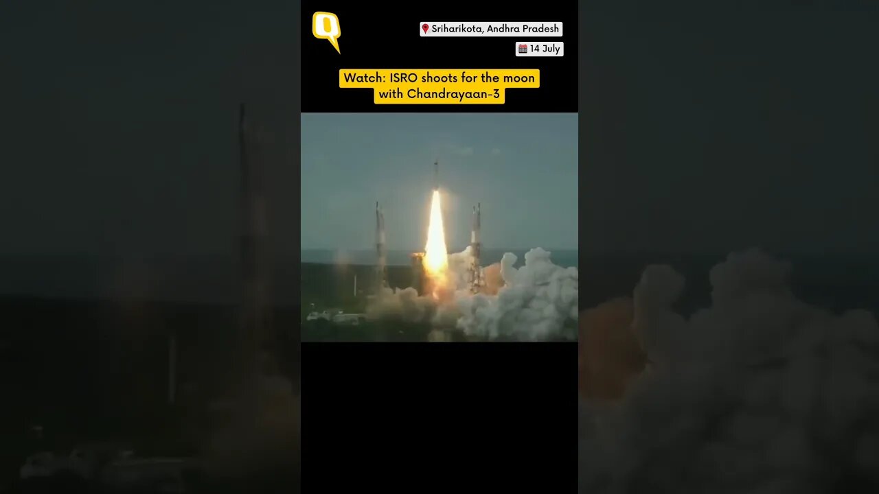 ISHRO LAUNCHED CHANDRAYAN 3 Successfully #ishro #india