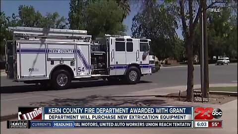 Kern County Fire Department Awarded with Grant