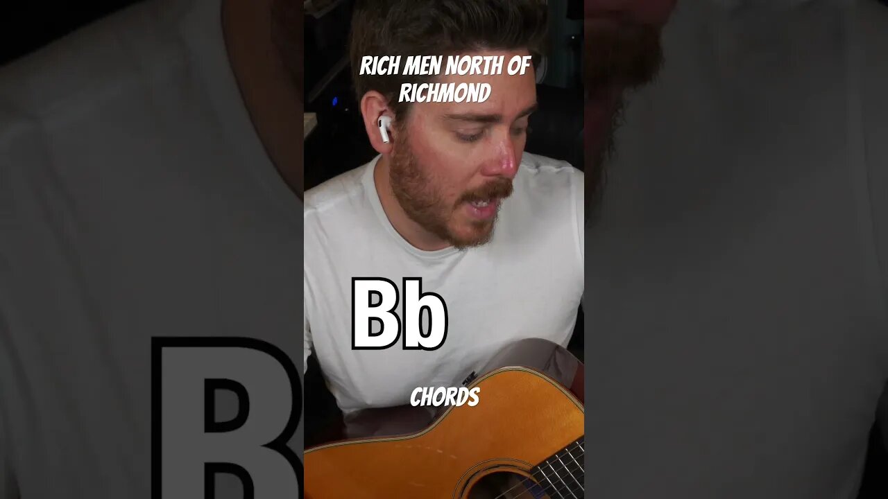 Rich Men North of Richmond Chords #guitar #oliveranthonymusic #richmennorthofrichmond