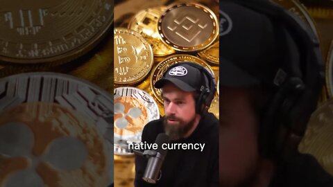 Crypto is the internet currency according to Jack Dorsey creator of Twitter with Joe Rogan #shorts