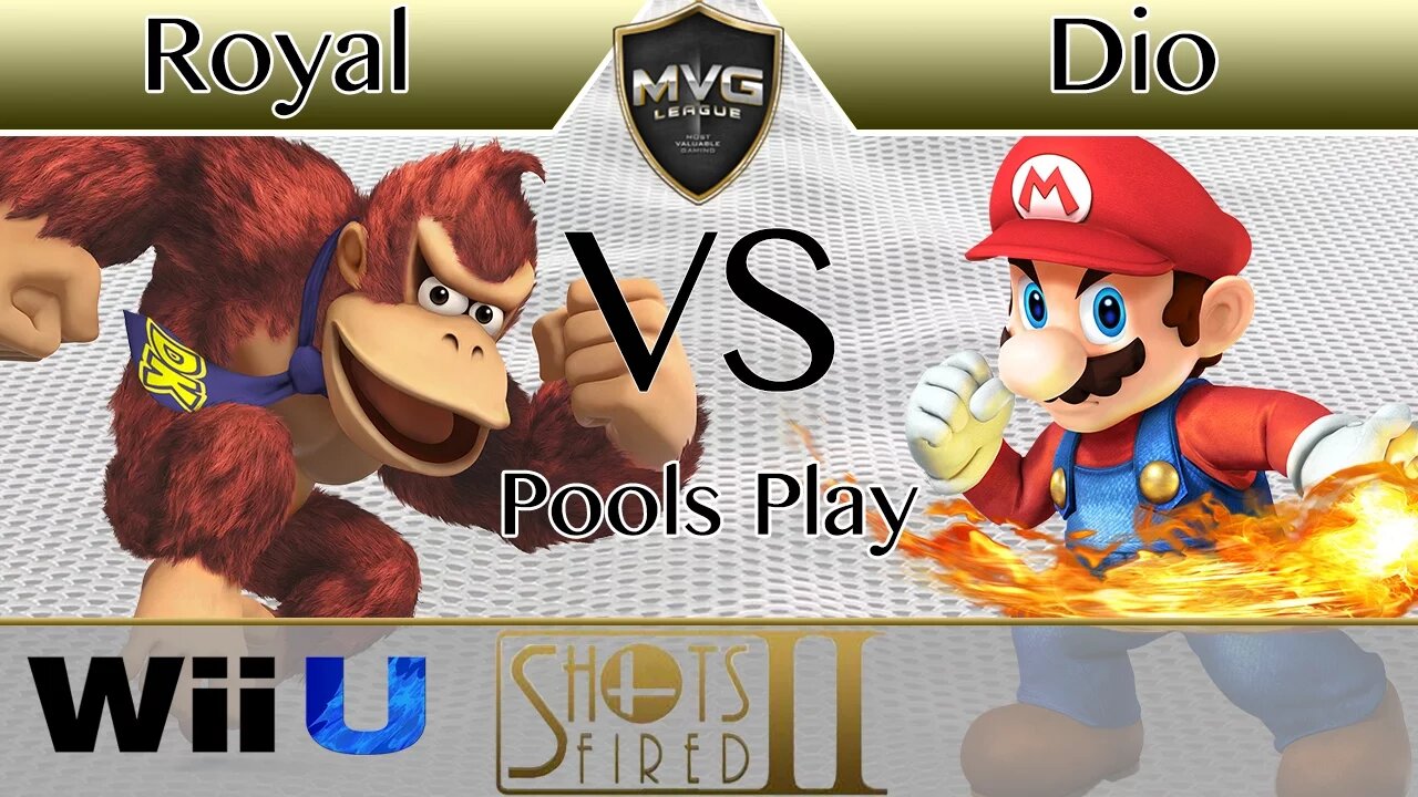 Royal (Donkey Kong) vs. Dio (Mario) - Pools Play - Shots Fired 2