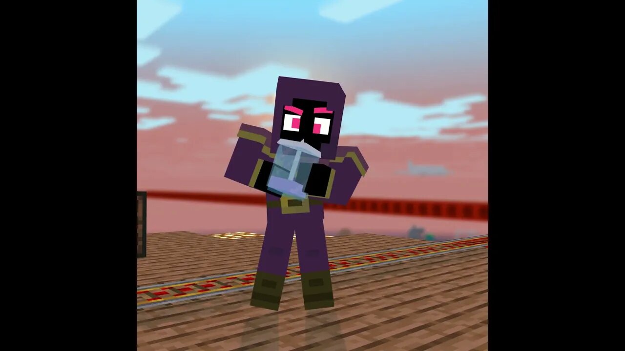 Mort Drinks the Grimace Shake | Minecraft Animation