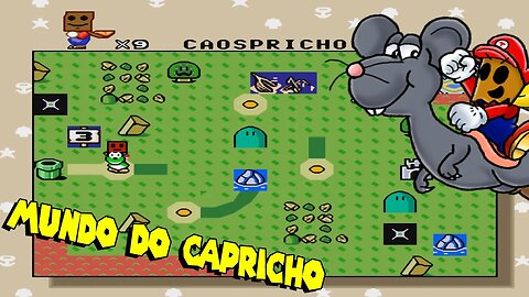 O CAPRICHO CHEGOU CUIDADO!!! - Super Mario World Uma Aventura com Eu Faria Videos