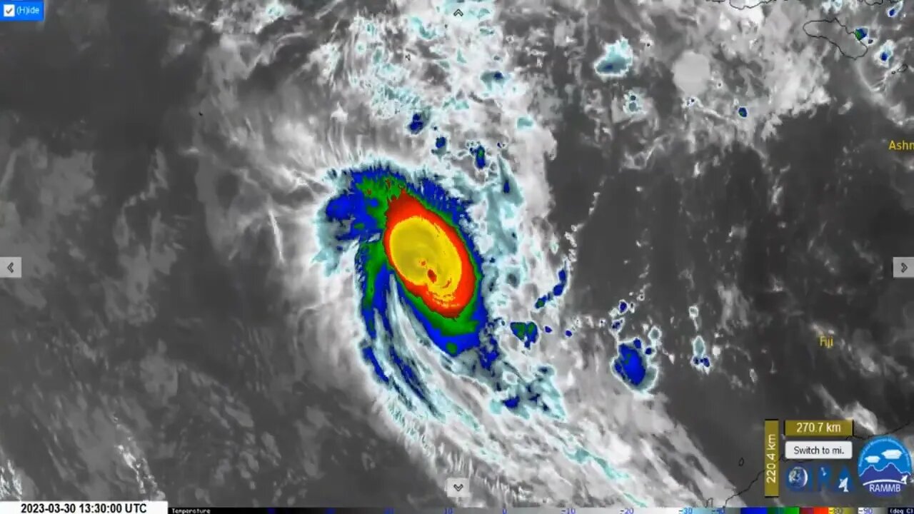 Živ Čovek Miran Rubin - CYCLONE HERMAN 2023 - CYCLONE ILSA 2023