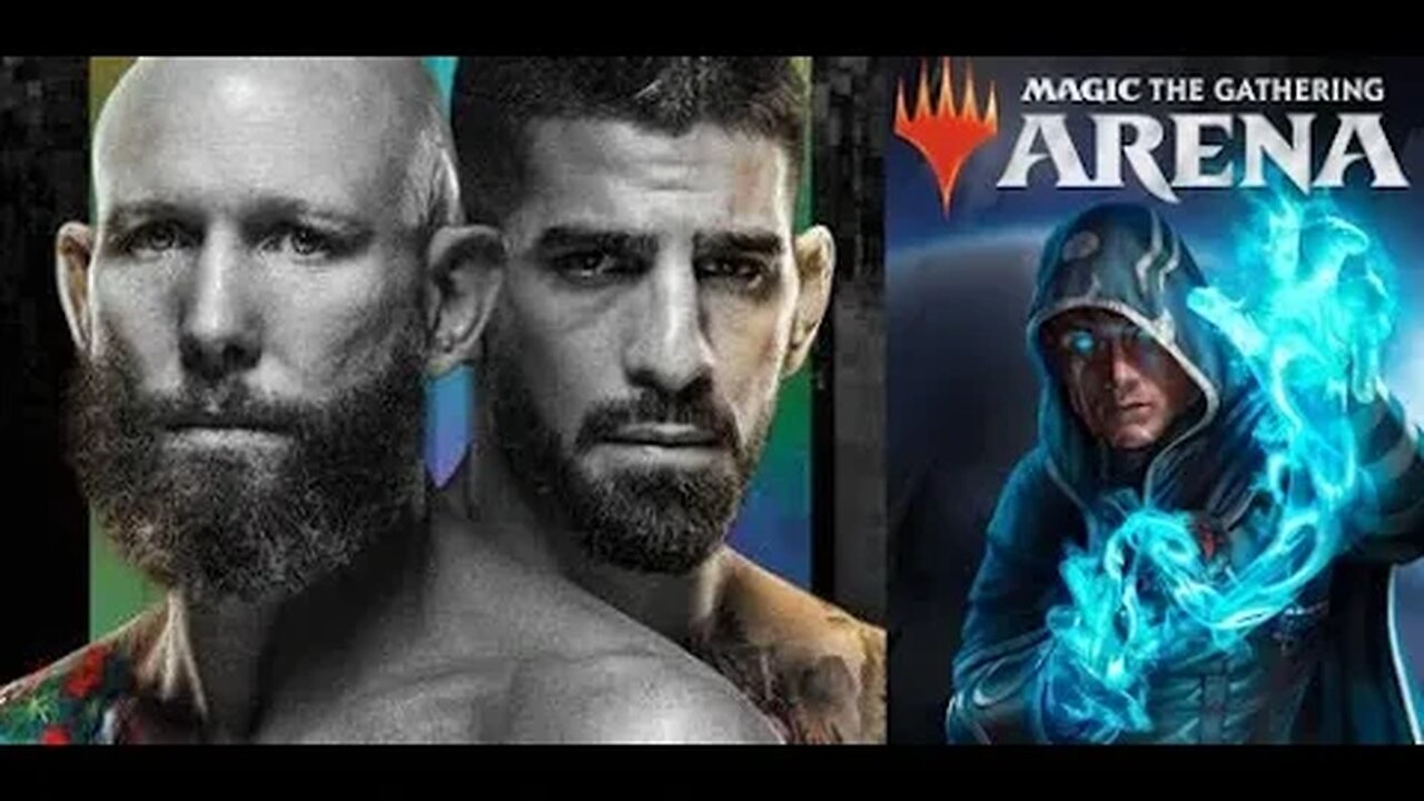 Magic The Gathering and UFC Fight Night Emmett vs Topuria