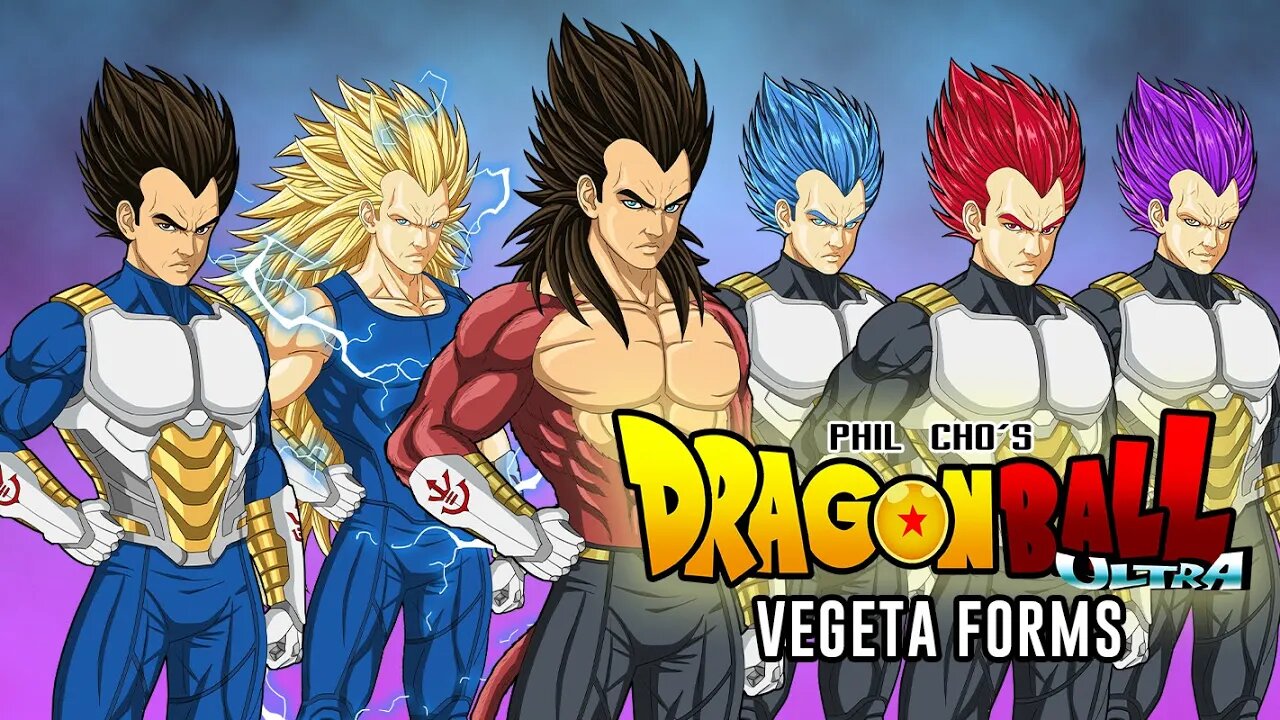 Dragon Ball Ultra Vegeta Forms