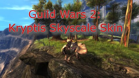 Guild Wars 2 SotO (A New Look) Kryptis Skyscale Skin (Better Quality)