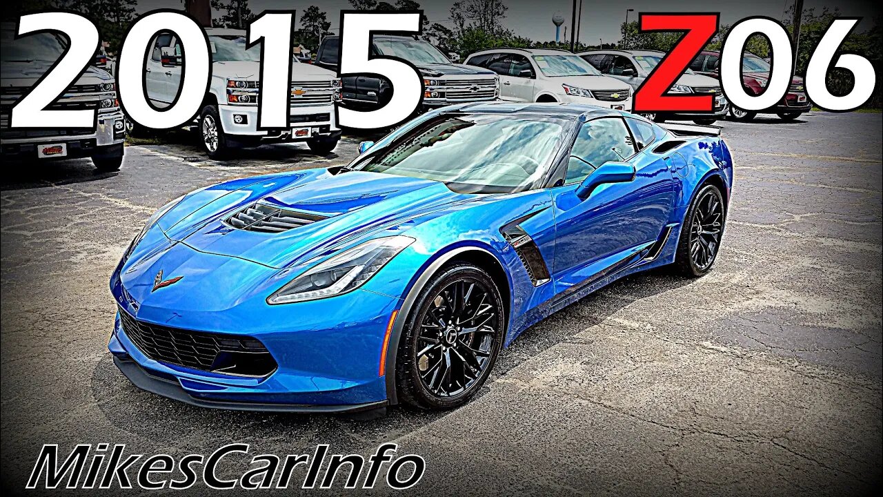 2015 CHEVROLET CORVETTE COUPE Z06 3LZ