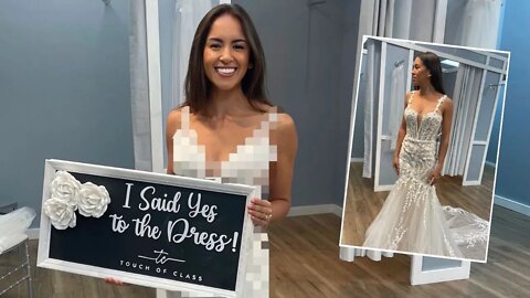 WEDDING DRESS SHOPPING | Saying YES to the dress 👰🏻‍♀️💍