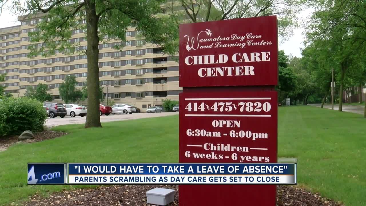 'I would have to take a leave of absence' without day care