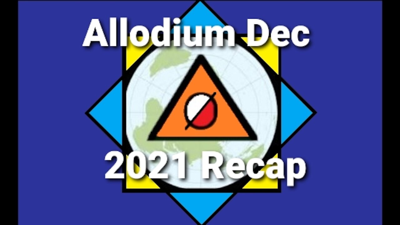 Allodium Dec/2021 Recap + Outlook