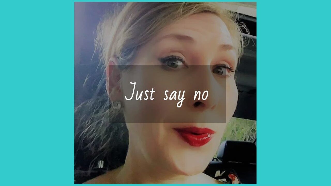 Set boundaries & just say no — How do I say NO, mean it & enforce it?