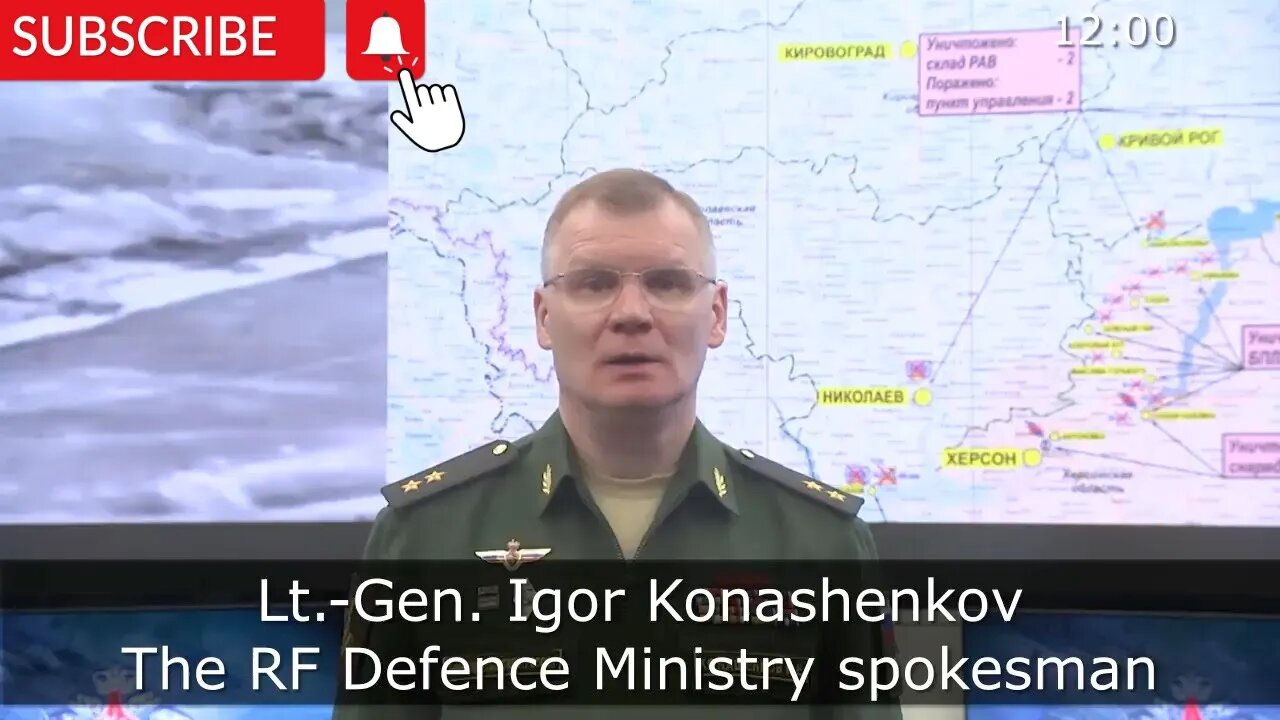 Russian Defence Ministry report on the progress of the special military operation in Ukraine!