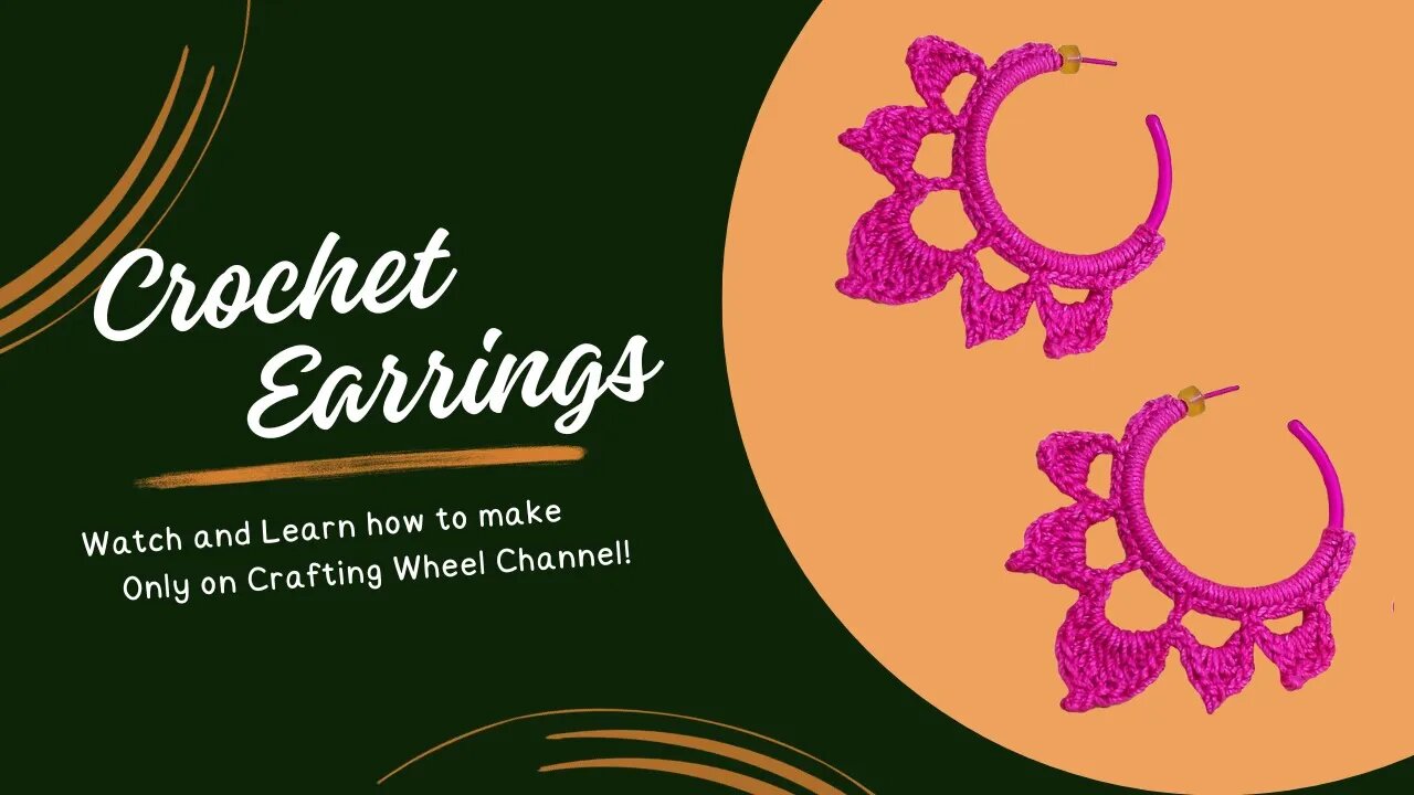 Stitch by Stitch: Creating Stunning Crochet Earrings with Pattern Perfection