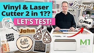 BEST Laser AND Vinyl cutter? xTool M1