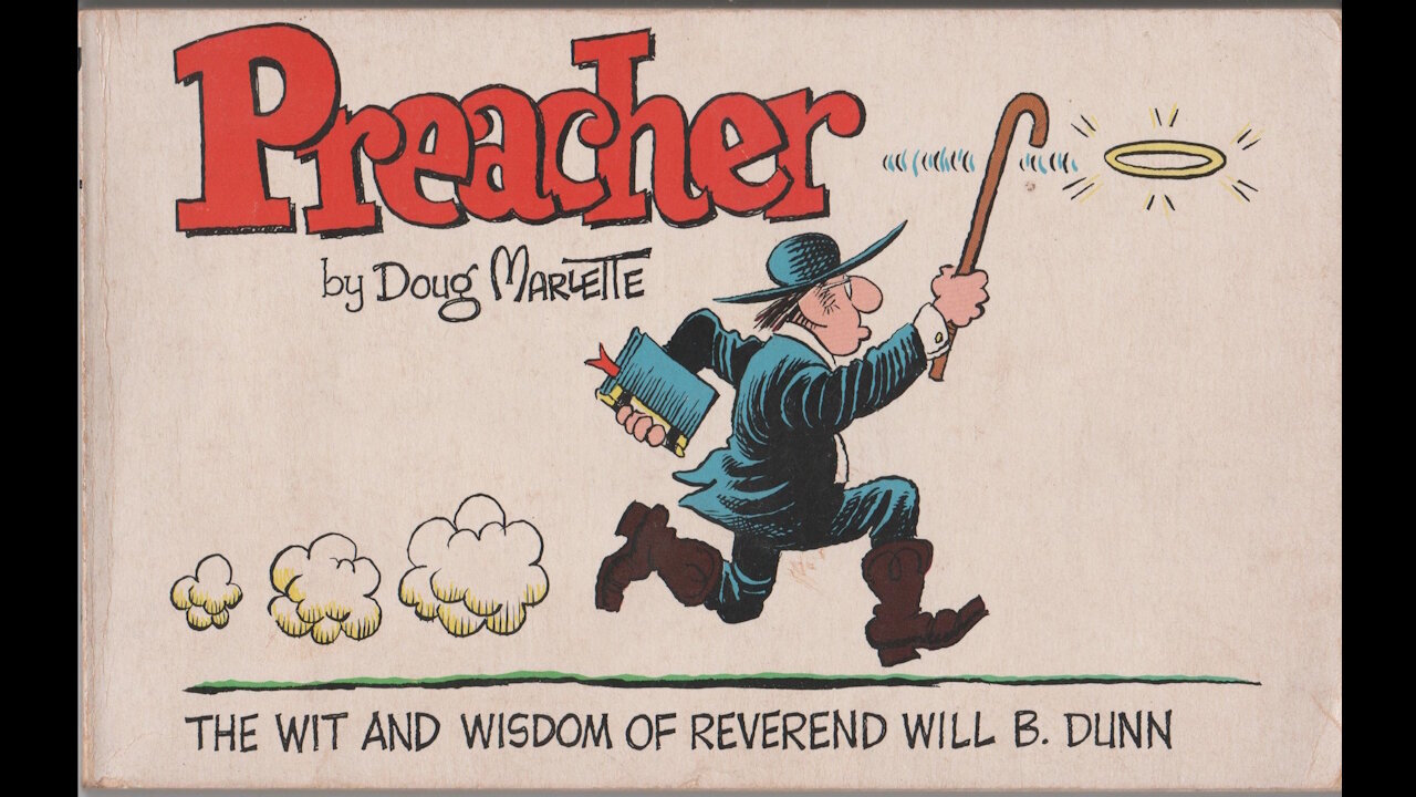 Christian Comic Preview - Preacher the wit and wisdom of Reverend Will B Dunn