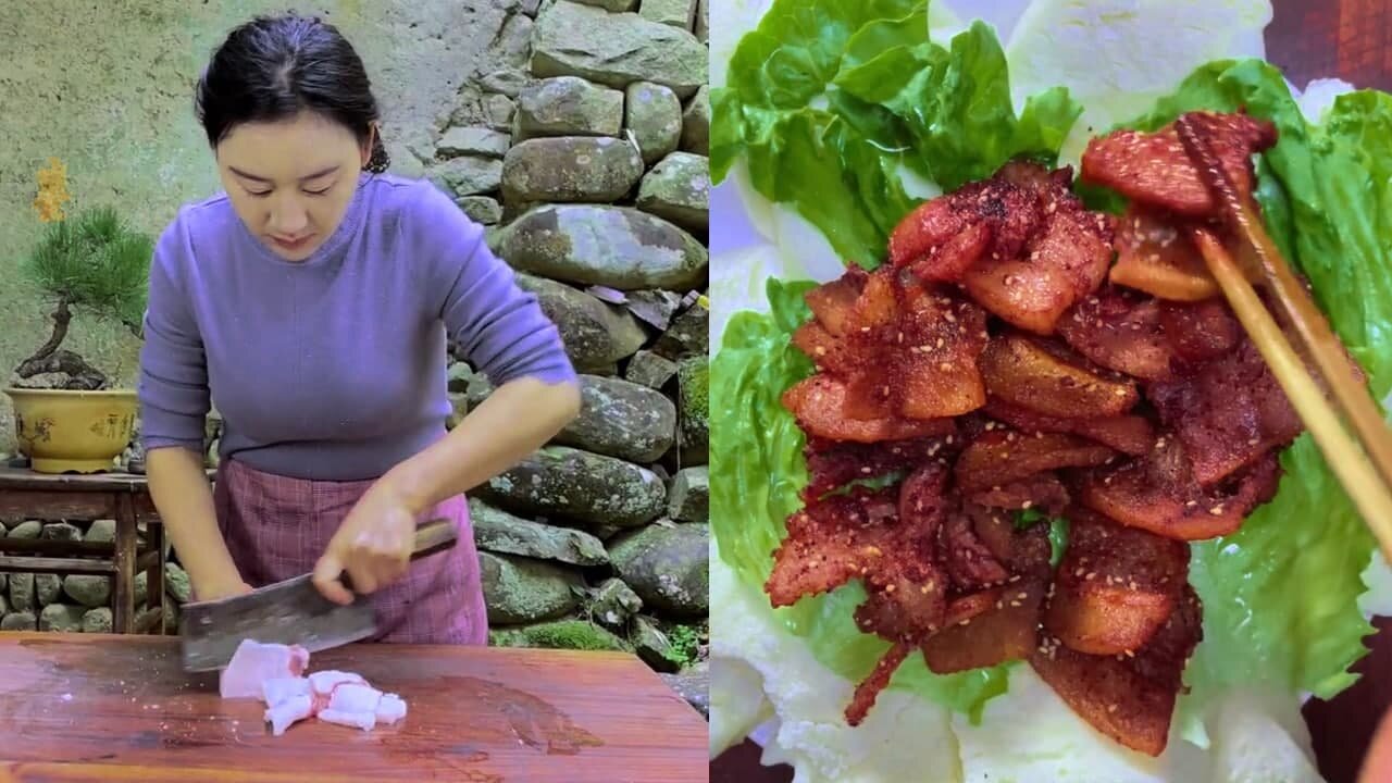 Deep-fried pork belly recipes | Sesame Pork Belly Flavor